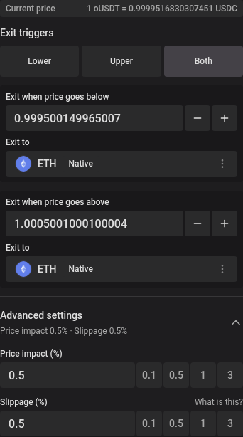 Expanded Auto-Exit transaction limits on mobile