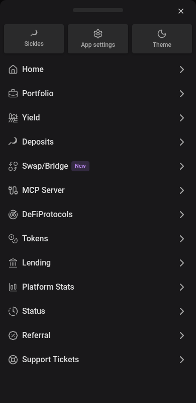Mobile navigation drawer