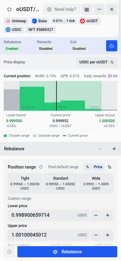 Rebalance price fields in the mobile action sheet